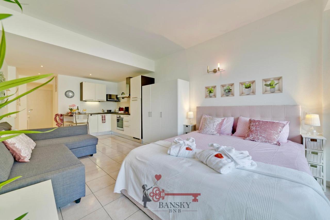 'Cuore Di Rose' Parking - Welcome Set, Netflix, For 4 Persons -By Easylife Swiss Lugano Dış mekan fotoğraf